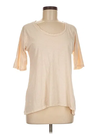 Pre-owned Garnet Hill Short Sleeve T-shirt In Brown