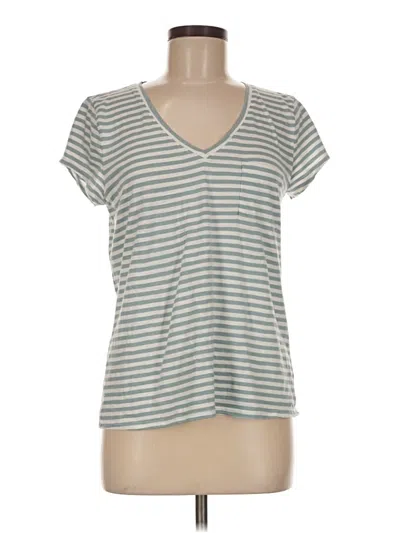 Pre-owned Garnet Hill Short Sleeve T-shirt In Green