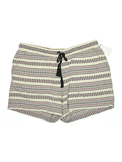 Pre-owned Garnet Hill Shorts In Ivory