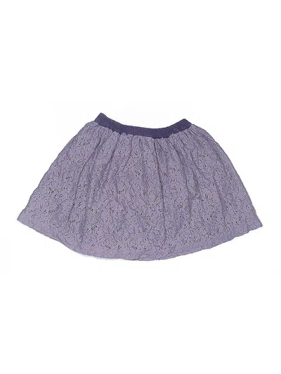 Pre-owned Garnet Hill Kids' Skirt In Purple