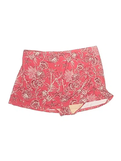 Pre-owned Garnet Hill Skort In Red