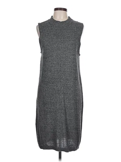 Pre-owned Garnet Hill Sweater Vest In Gray