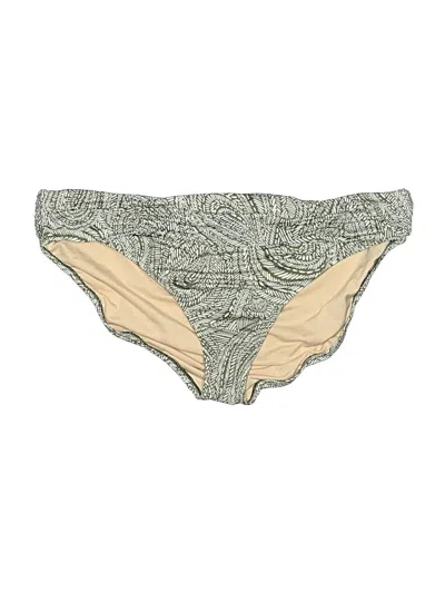 Pre-owned Garnet Hill Swimsuit Bottoms In Gold