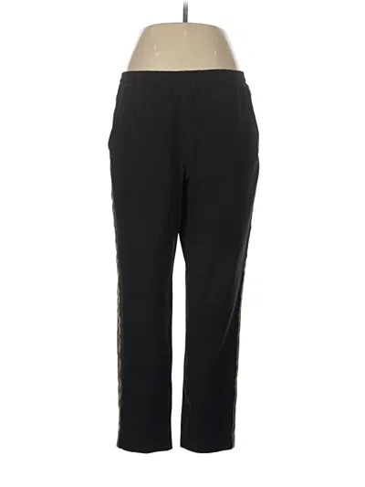 Pre-owned Garnet Hill Track Pants In Black
