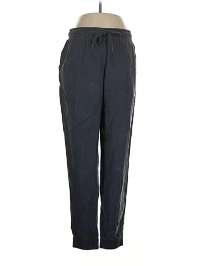 Pre-owned Garnet Hill Track Pants In Blue