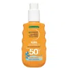 Garnier Ambre Solaire Spf 50+ Kids Sun Cream Spray, 150ml