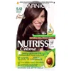 Garnier Nutrisse Permanent Hair Dye (various Shades) - 5.12 Glacial Brown In 5.12 Glacial Brown