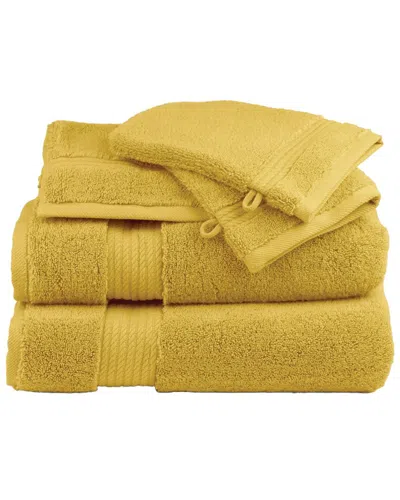 GARNIER THIEBAUT GARNIER THIEBAUT ALONDRA 6PC 600GSM ZERO TWIST COTTON BATH SET