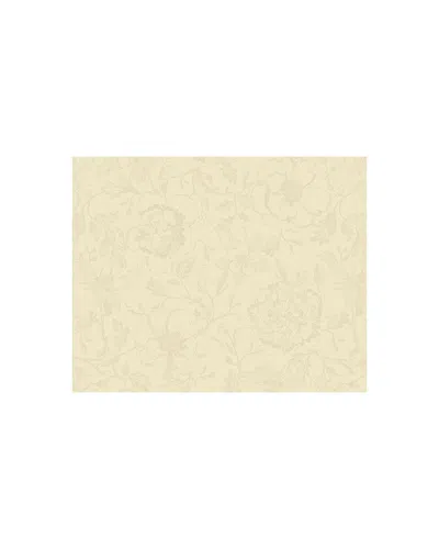 Garnier Thiebaut Dnu  Mille Charmes Ecru De Blanc Coated Placemat In Neutral