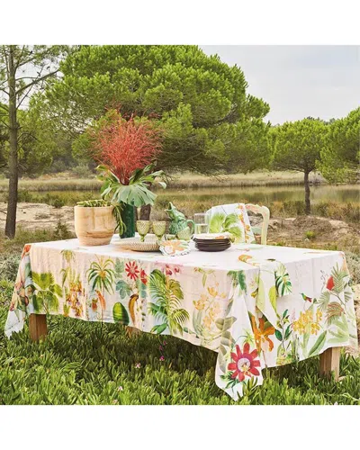 Garnier Thiebaut Escales Paradis French Tablecloth In Multi
