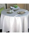 Garnier Thiebaut Mille Charmes Blanc Tablecloth In White