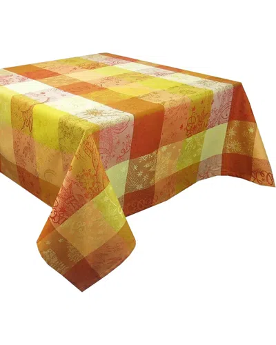 Garnier Thiebaut Mille Couleurs Soleil French Tablecloth In Yellow