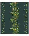 Garnier Thiebaut Mille Delices Boises Vert French Tablecloth In Green