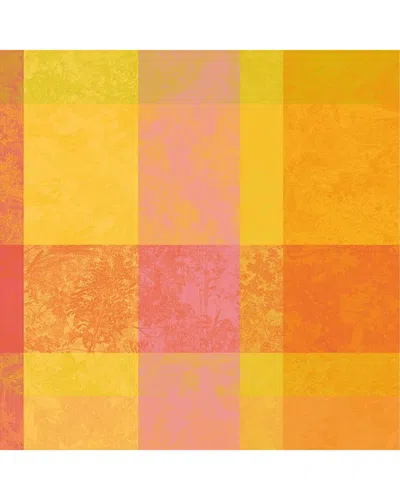 GARNIER THIEBAUT GARNIER THIEBAUT MILLE ESPRIT JARDIN CHATOYANT FRENCH TABLECLOTH