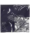 Garnier Thiebaut Ocean Indien Encre 200tc Cotton Percale Pillow Sham In Multi