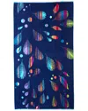 Garnier Thiebaut Plumes Marina Cotton Beach Towel In Multi