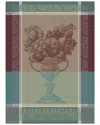 Garnier Thiebaut Set Of 2 Coupe Fruits Frais Bordeaux Kitchen Towel In Blue