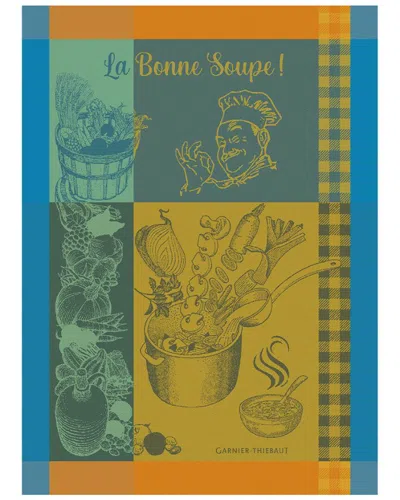 GARNIER THIEBAUT GARNIER THIEBAUT SET OF 2 LA BONNE SOUPE CURCUMA KITCHEN TOWEL