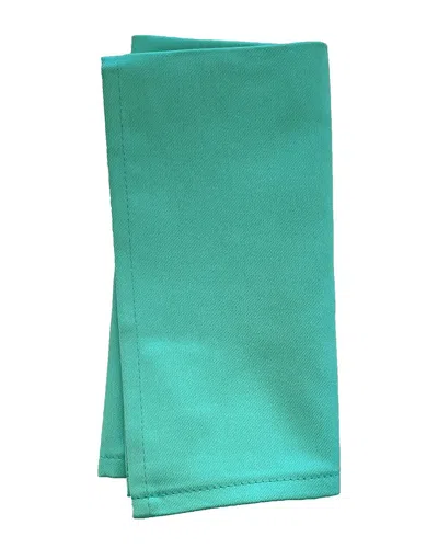 Garnier Thiebaut Set Of 6 Confettis Turquoise Napkins