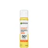 Garnier Vitamin C Brightening Over Make-up Uv Mist Invisible With Spf50+ And Vitamin C 75ml