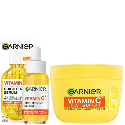 Garnier Vitamin C Fresh & Bright 2-step Bundle