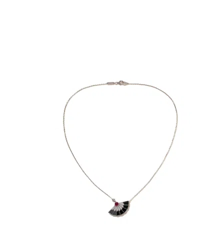 Garrard Fanfare Symphony 18-karat White Gold Multi-stone Necklace