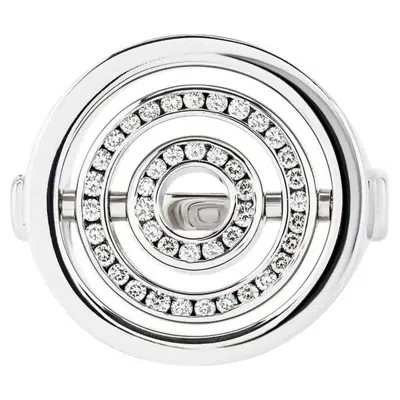 Pre-owned Garrard Diamond Ring 750 Size 7.5 In Multi