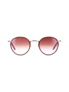 Garrett Leight - Wilson Sunglasses In Burgundy