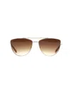 Garrett Leight - Zephyr Sunglasses In Brown