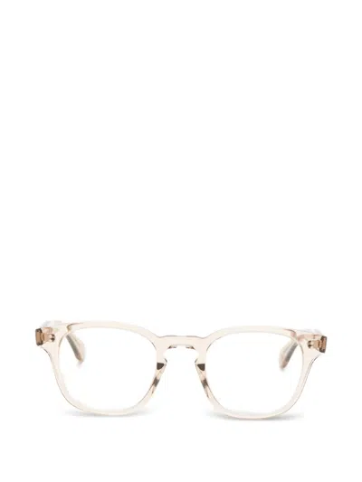 Garrett Leight Ace Ii Square-frame Glasses In Neutral
