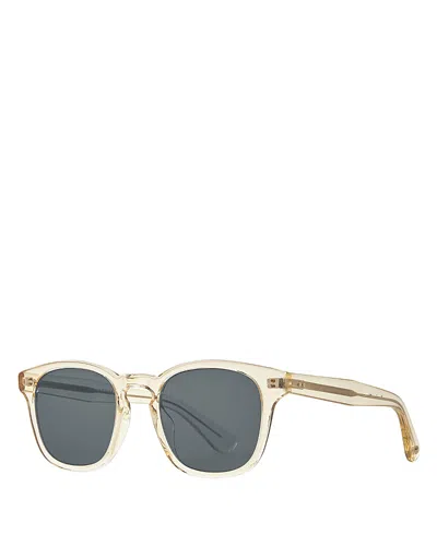 Garrett Leight Ace Ii Sun Square Sunglasses, 49mm In Neutral