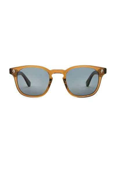 Garrett Leight Ace Sun In Brown