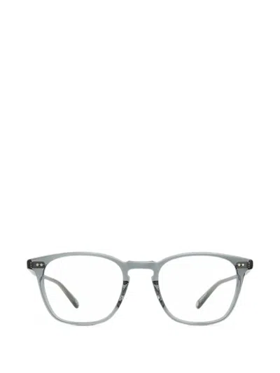 Garrett Leight Albright Square-frame Glasses In Grey