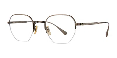 Garrett Leight Alma J Atg Men's Glasses Gold Size 47 - Free Lenses - Blue Light Block Available