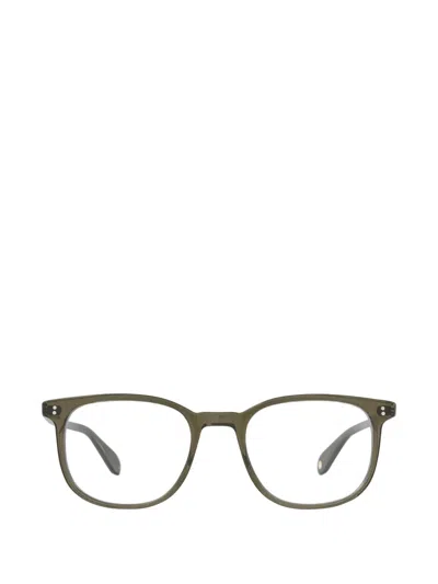 Garrett Leight Bentley Round-frame Glasses In Green
