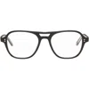 Garrett Leight Black Doc Glasses In Pattern