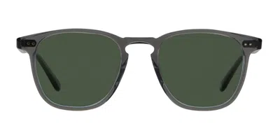 Garrett Leight Brooks Sun Gcr-sfpg15 Men's Sunglasses Grey Size 47 In Gray