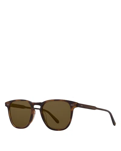 Garrett Leight Brooks Sunglasses, 47mm In Brown