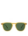 Garrett Leight Brooks Sunglasses, 47mm In Yellow