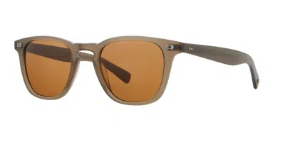 Garrett Leight Brooks X Sun Molio/pcof Men's Sunglasses Brown Size 48