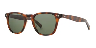 Garrett Leight Brooks X Sun Spbrnsh/pg15 Men's Sunglasses Tortoiseshell Size 48