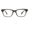 Garrett Leight Buchanan Demo Square Unisex Eyeglasses 1136 Blgl 49