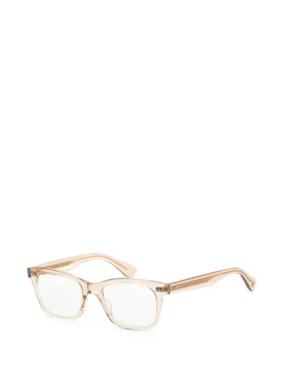 Garrett Leight 뷰캐넌 스퀘어 프레임 안경 In Gold