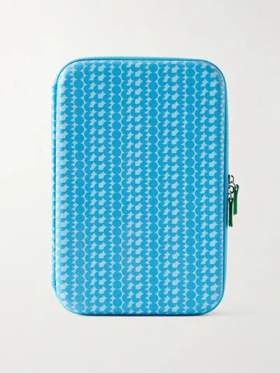Garrett Leight California Optical Collector's Printed Glasses Case In Blue