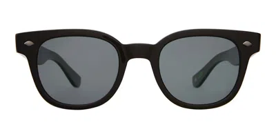 Garrett Leight Canter Sun Bio-bk/bs Men's Sunglasses Black Size 47