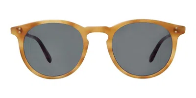 Garrett Leight Carlton Sun Emt/bs Men's Sunglasses Tortoiseshell Size 47