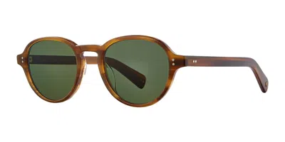 Garrett Leight Casillas Sun Chw/sfpg15 Men's Sunglasses Brown Size 48