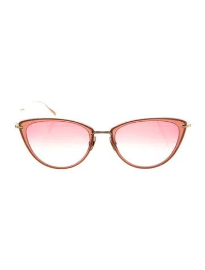 Pre-owned Garrett Leight Cat-eye Gradient Sunglasses