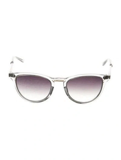 Pre-owned Garrett Leight Cat-eye Gradient Sunglasses In Transparent