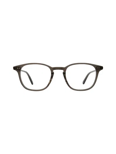Garrett Leight Clark - Black Glass Glasses In Grey